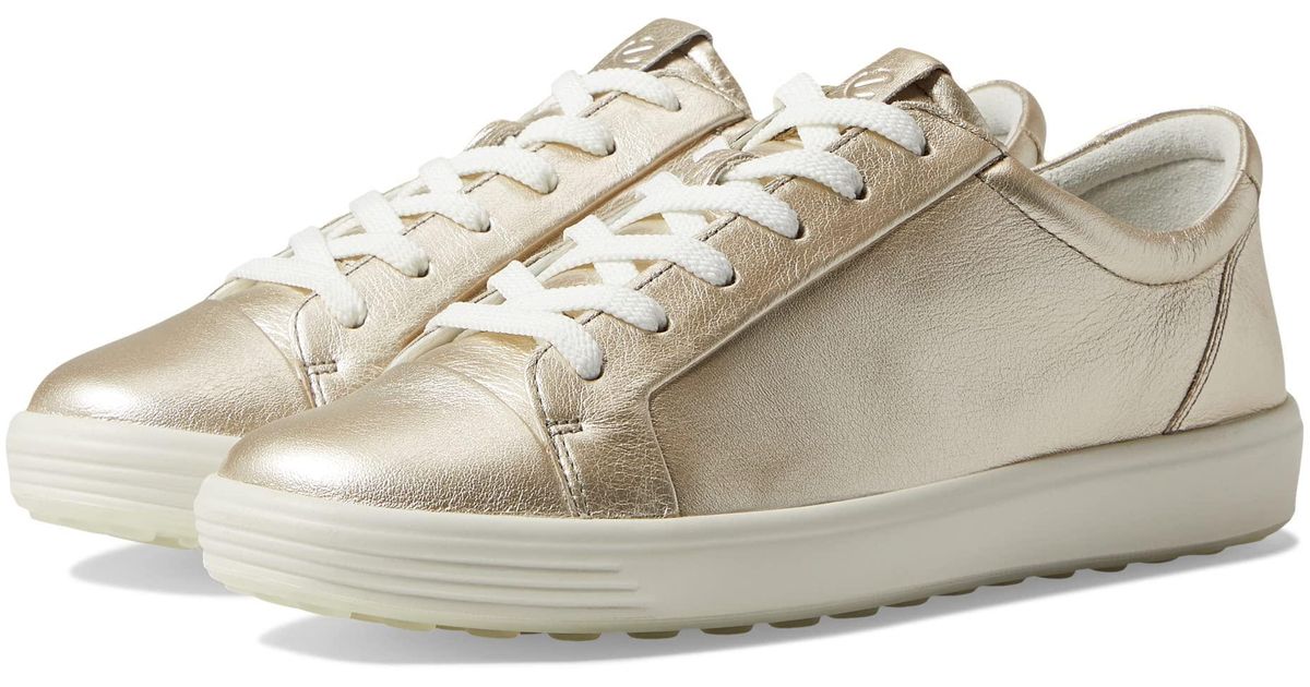 ecco metallic sneakers