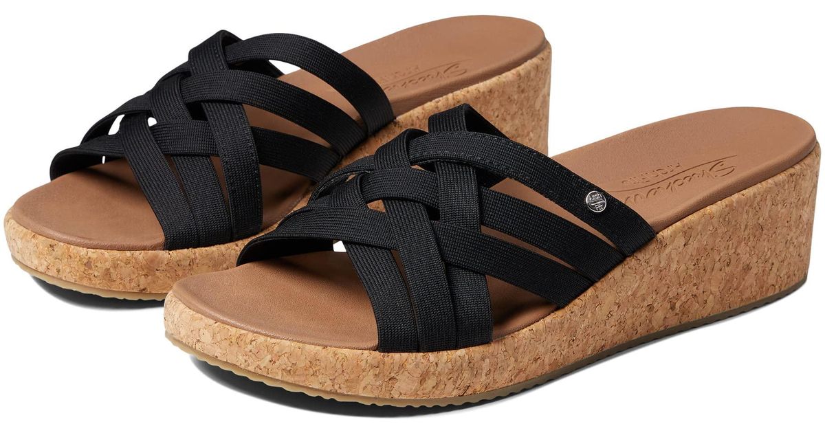 Arch Fit Beverlee in 2022 | Comfortable sandals, Wedges, Skechers