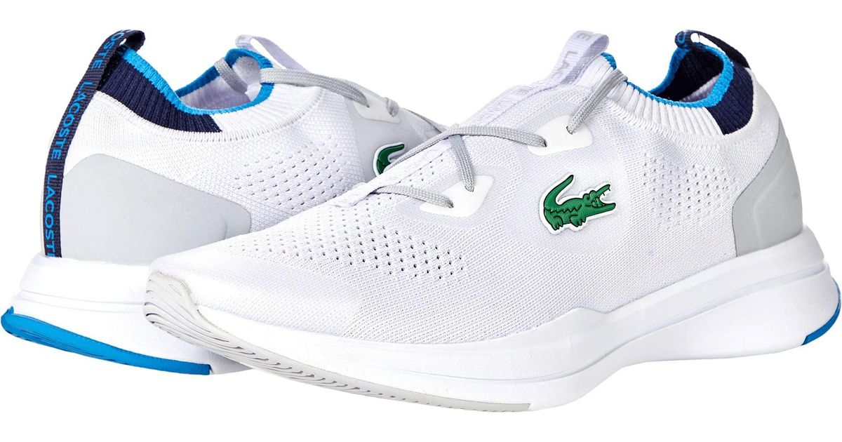 lacoste run spin knit