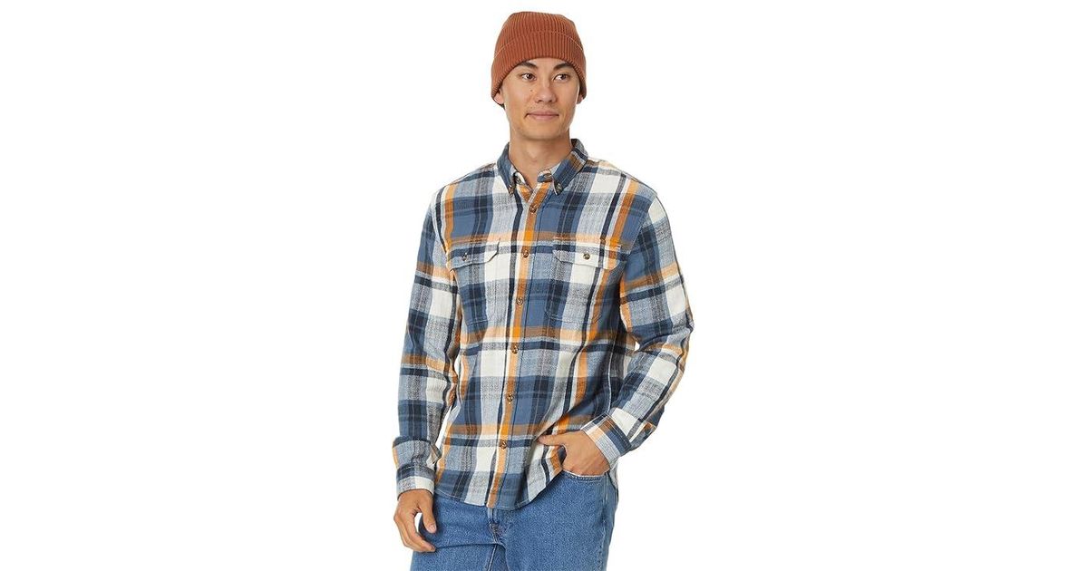 L.L. Bean 1912 Field Flannel Shirt Slightly Fitted Plaid (Vintage