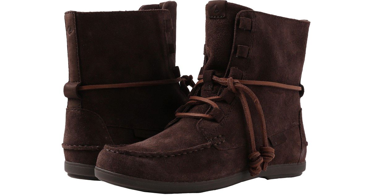 sperry coil hook bootie