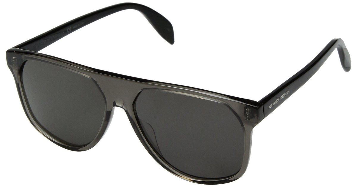 004 BROWN//BLACK Sunglasses Alexander McQueen AM 0146 S