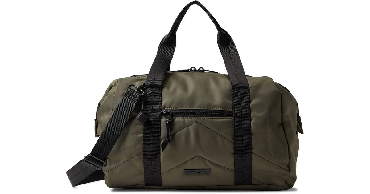 Hedgren Bound Sustainably Made Duffel in Black | Lyst