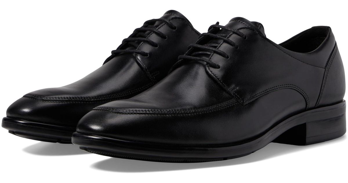 ecco men's citytray cap toe tie oxford