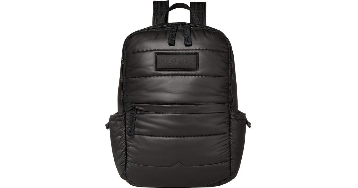 HUNTER Original Puffer Backpack in Black Lyst