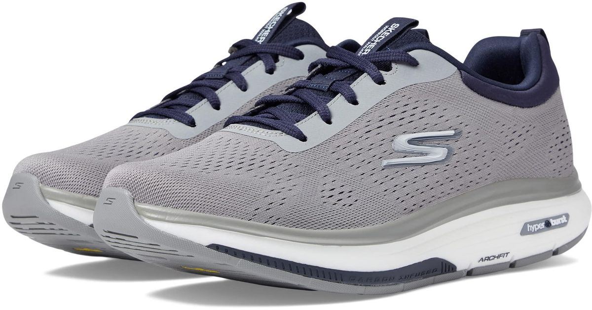 Skechers Go Walk Arch Fit Workout Walker Outpace in Blue for Men Lyst