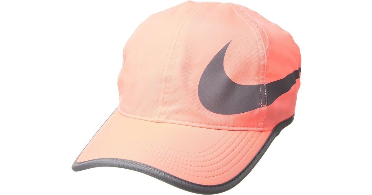 peach nike hat