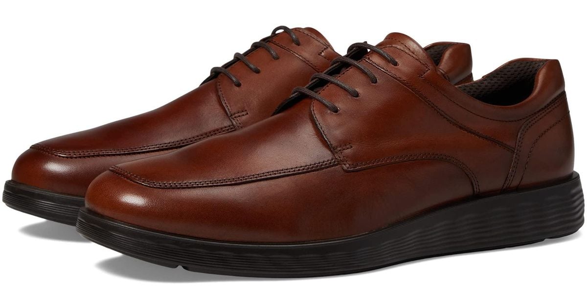 Ecco S Lite Hybrid Apron Toe Tie in Brown for Men Lyst
