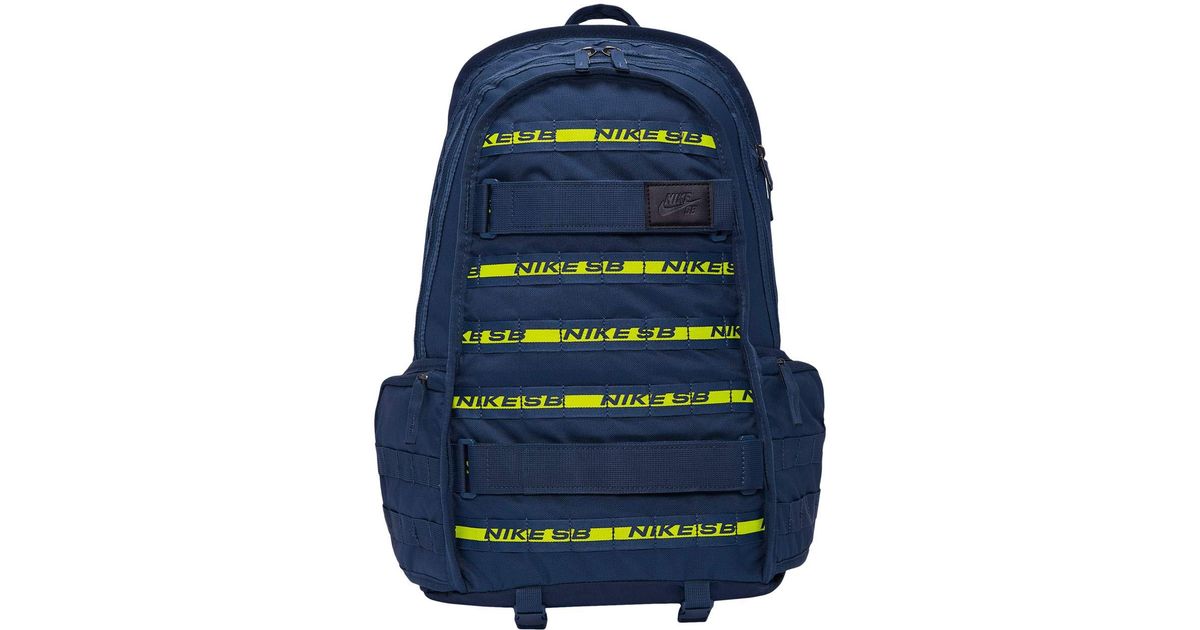 Nike Sb Rpm Skateboarding Backpack In Navy Blue For Men Lyst Nike Sb Rpm Skateboarding Backpack In Navy Blue For Men Lyst