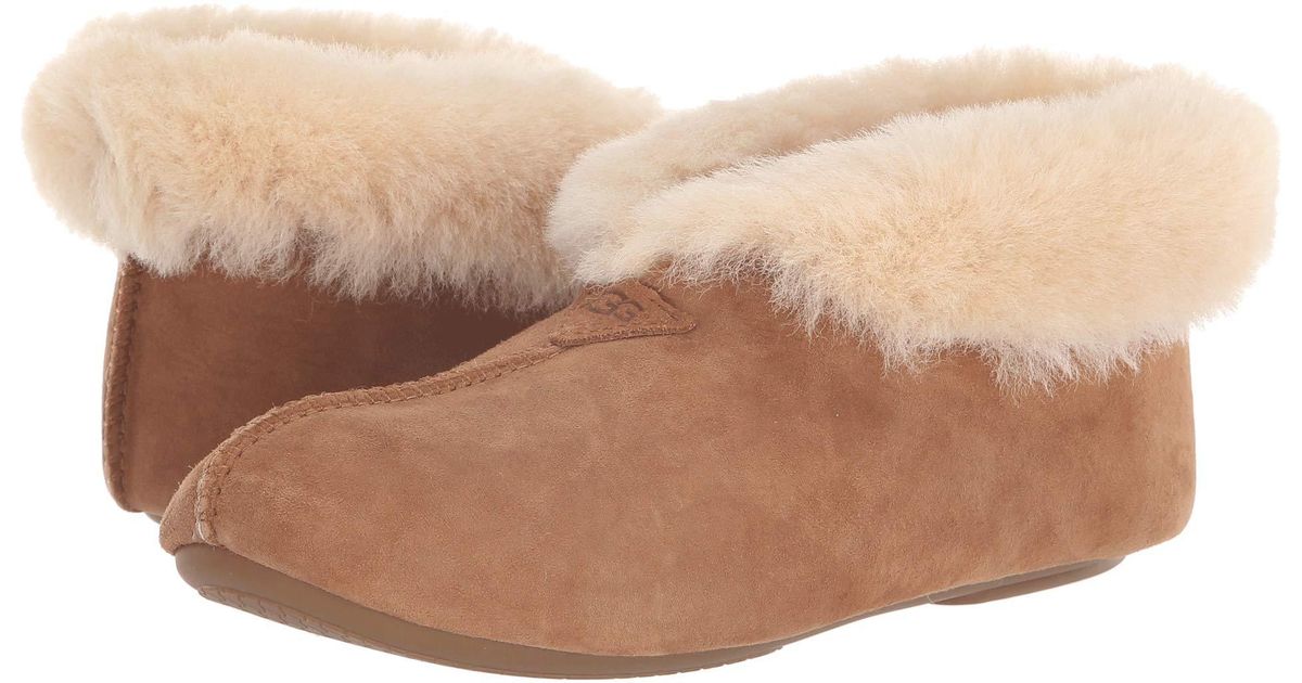 chestnut brown ugg slippers