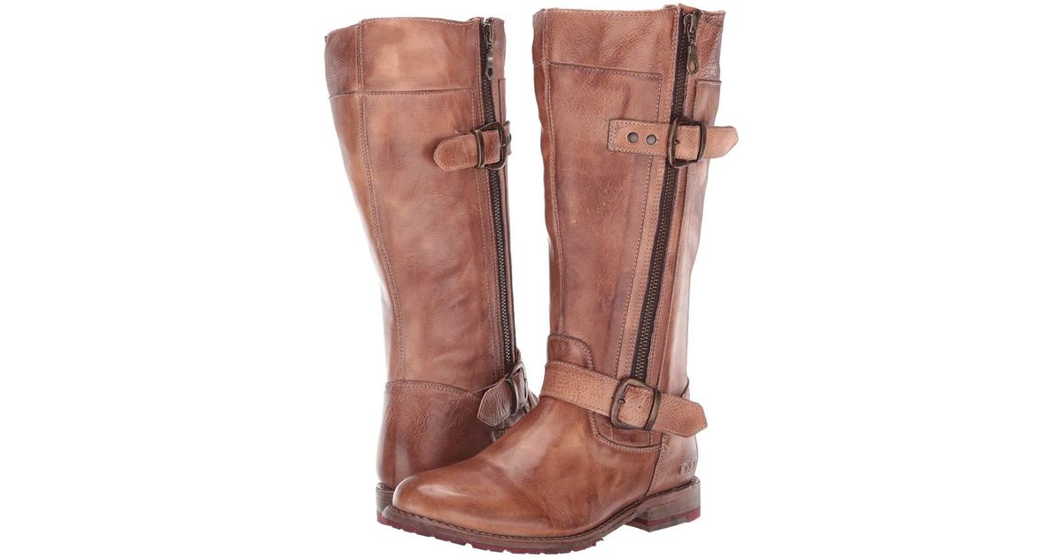 lug sole wide calf boots