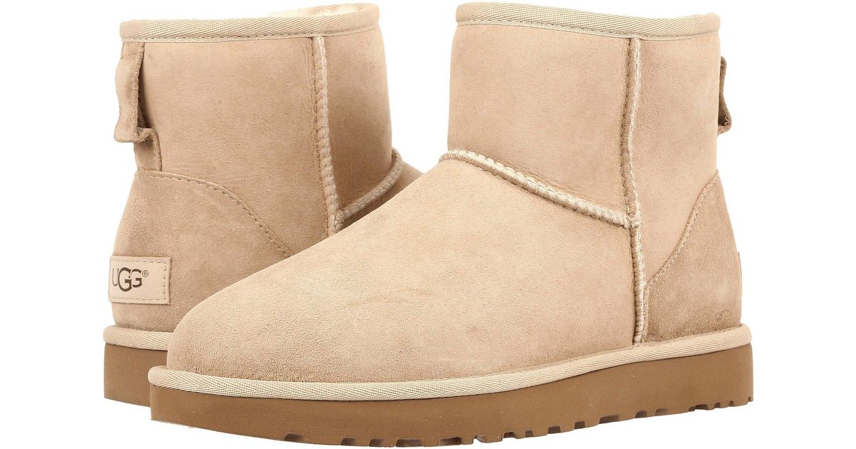 UGG Suede Classic Mini Ii in Beige (Natural) - Save 58% - Lyst
