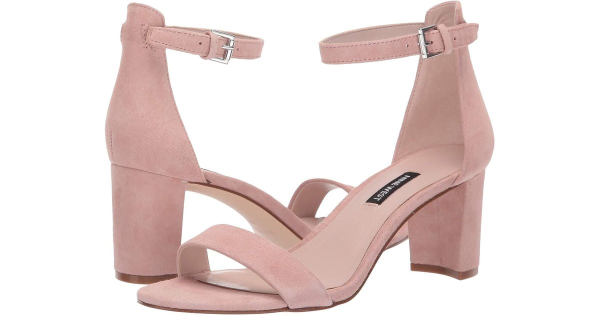 block heel sandals nine west