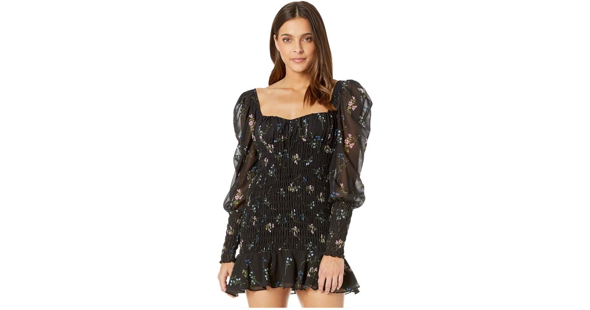 for love and lemons dixon mini dress