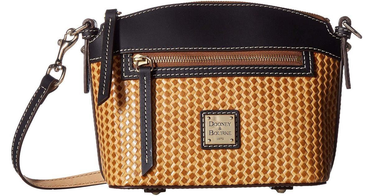 beacon woven domed crossbody