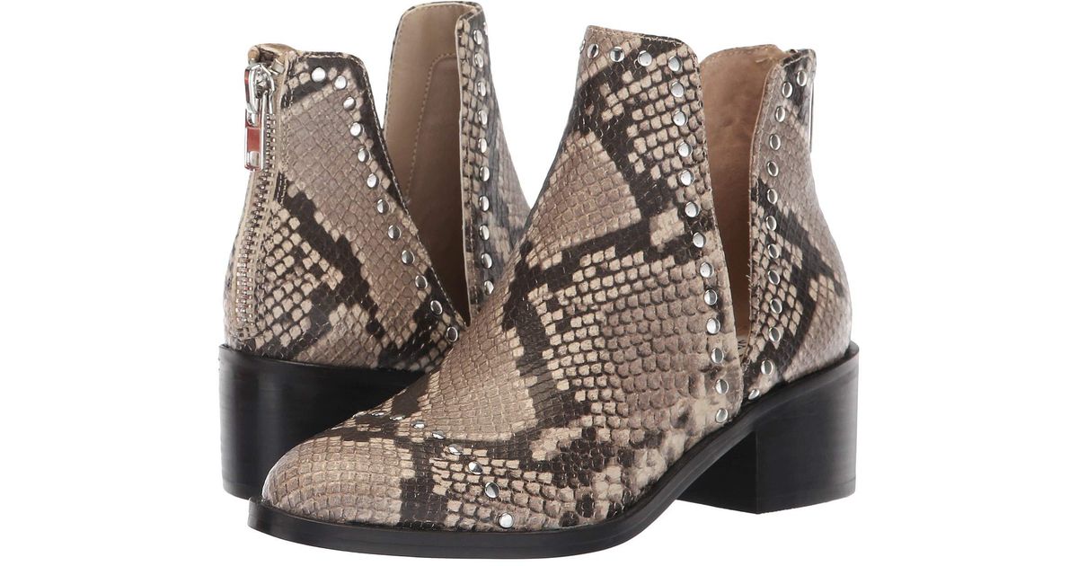 snake booties steve madden