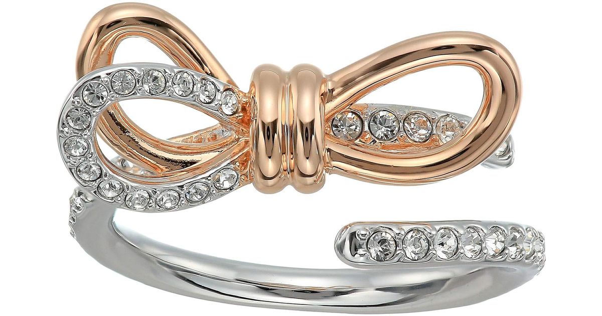 swarovski lifelong bow ring