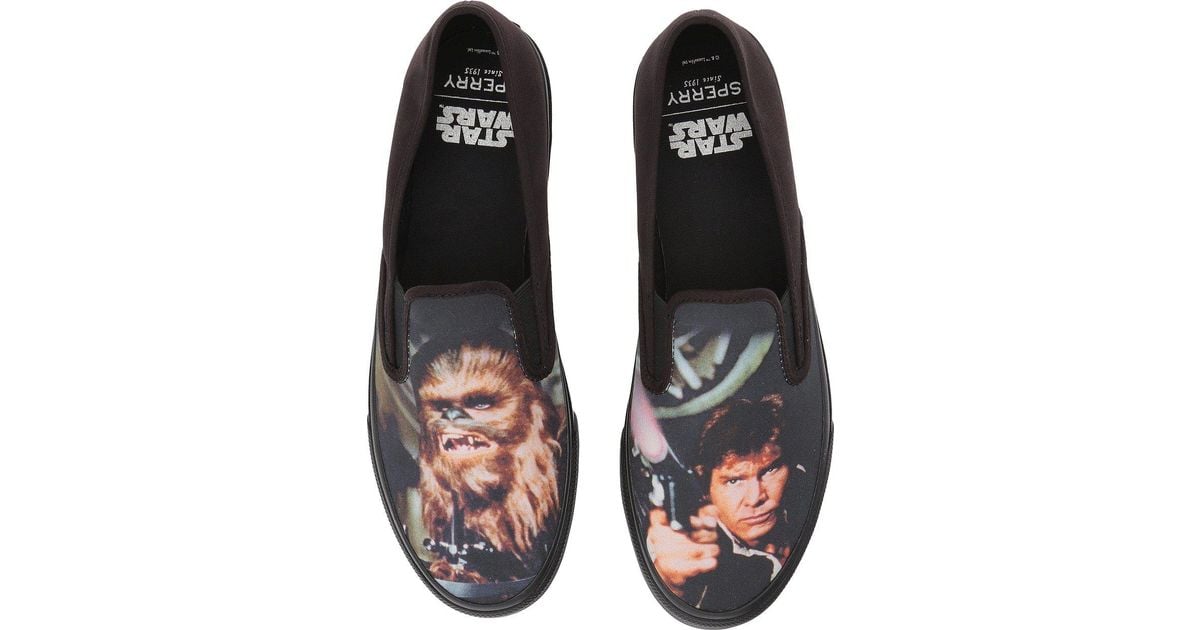 sperry star wars slip ons