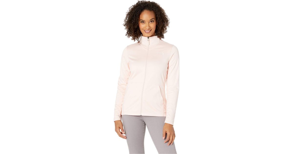 the north face tech mezzaluna full zip jacket