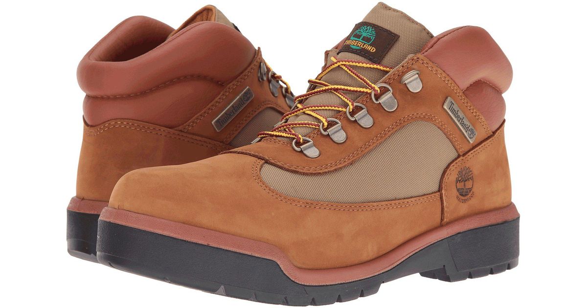 Timberland Field Boot F/l Waterproof (sundance Old River Waterbuck) Men's  Lace-up Boots for Men | Lyst