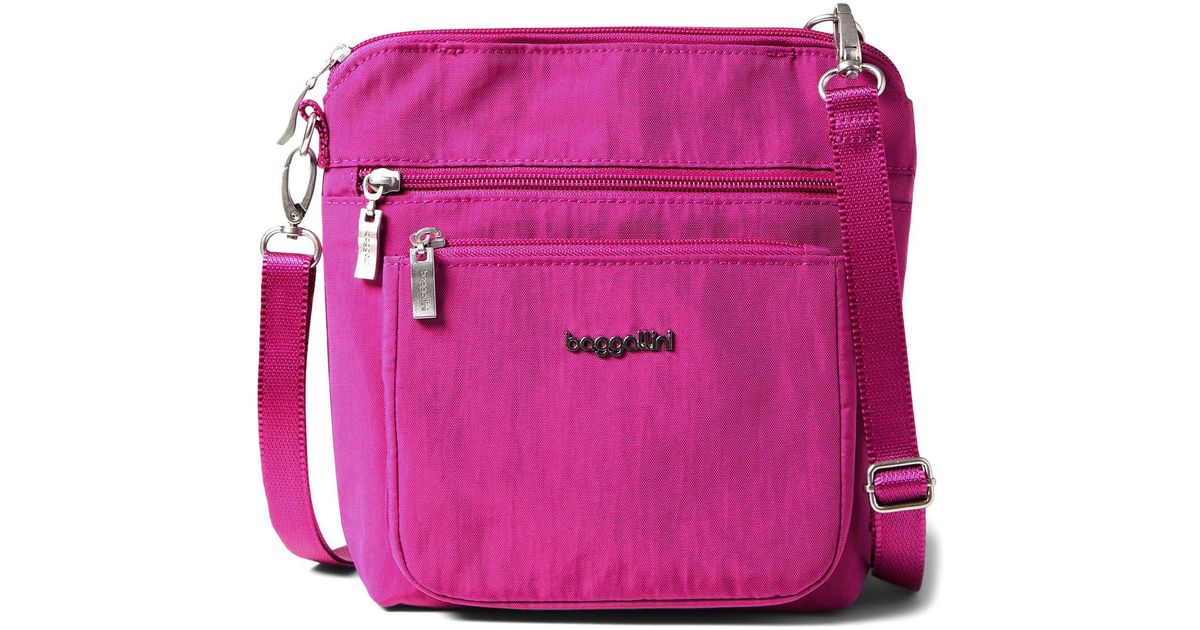 Baggallini Modern Pocket Crossbody in Pink Lyst