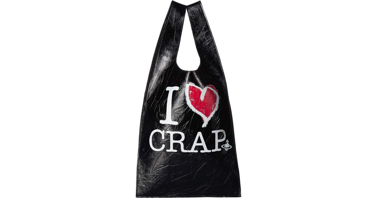 vivienne westwood i love crap bag
