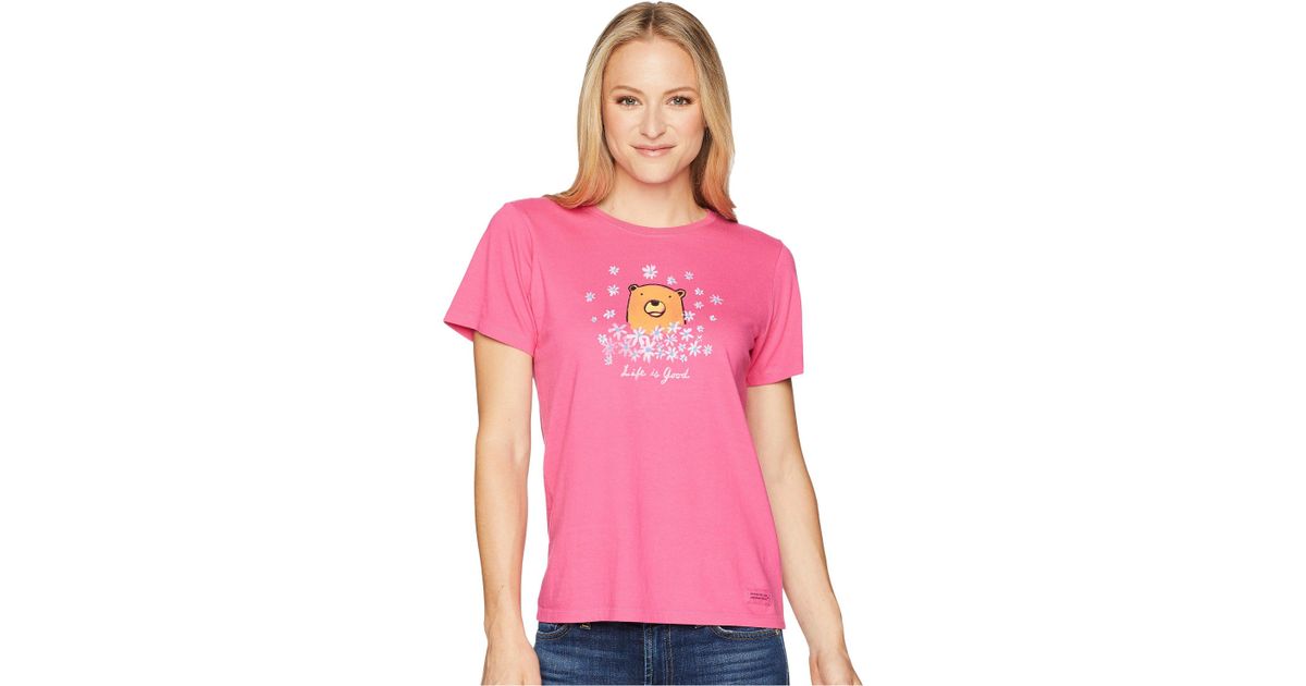 Life is Good Girls Crusher T-Shirt