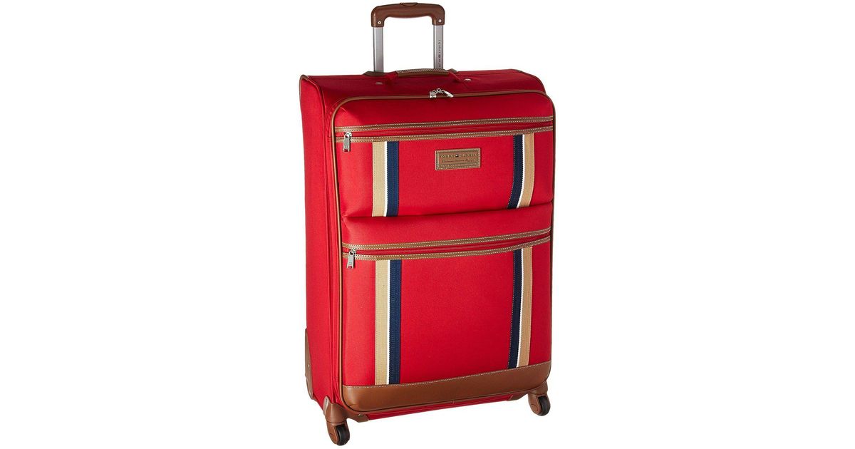 Tommy Hilfiger Scout 4.0 28" Upright Suitcase in Red Lyst