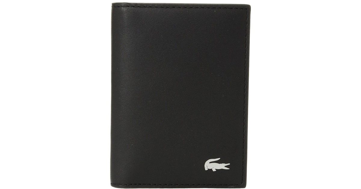 Lacoste Vertical Business Card Holder (black) Credit Card Wallet for Men |  Lyst