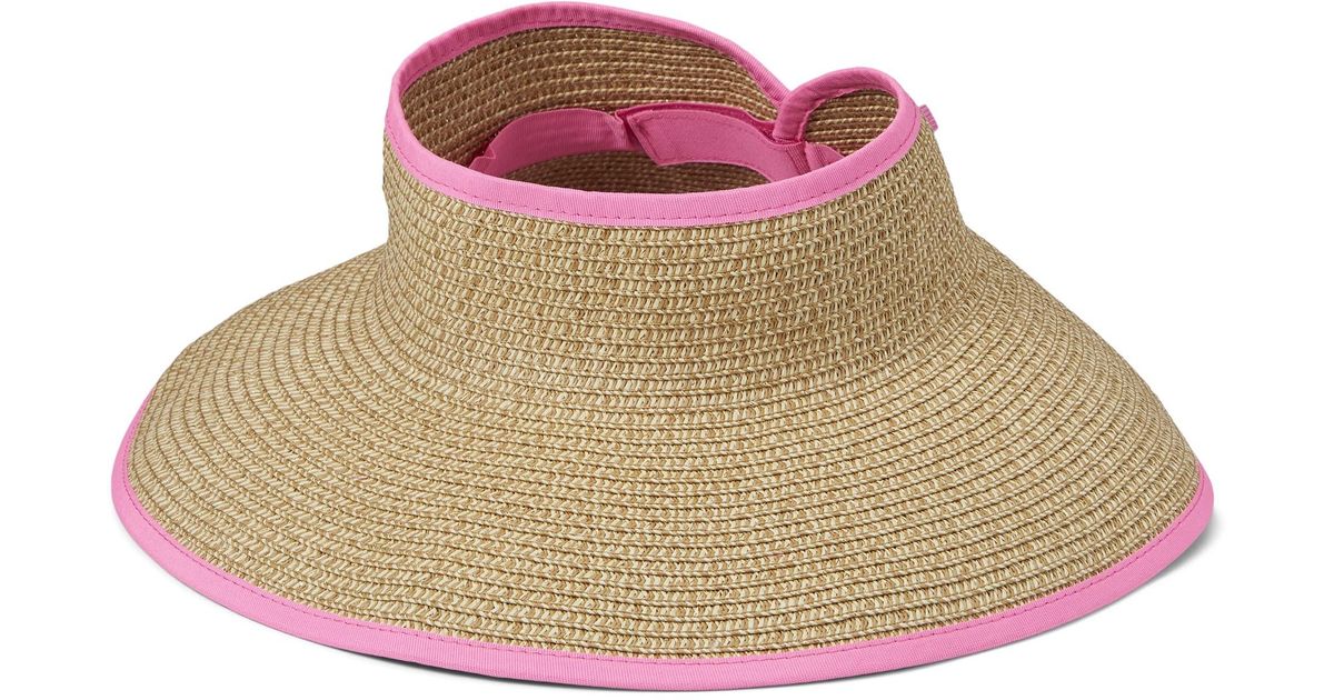 Lilly Pulitzer Sunseeker Visor in Brown | Lyst