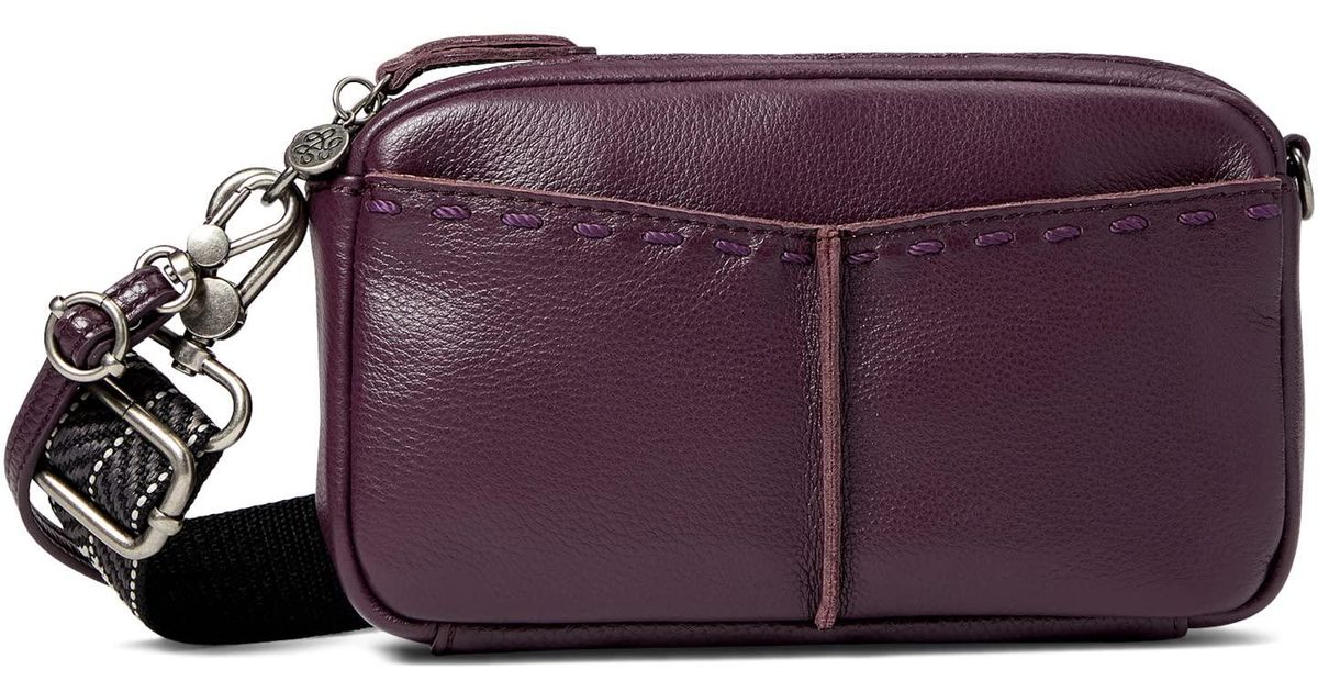 The Sak Leather Cora Smartphone Crossbody in Purple Lyst