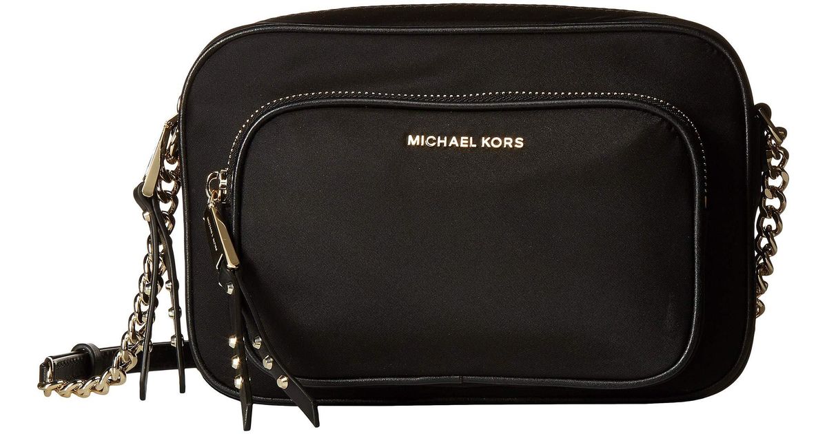 MICHAEL Michael Kors Large Camera Bag in Navy (Black) - Lyst