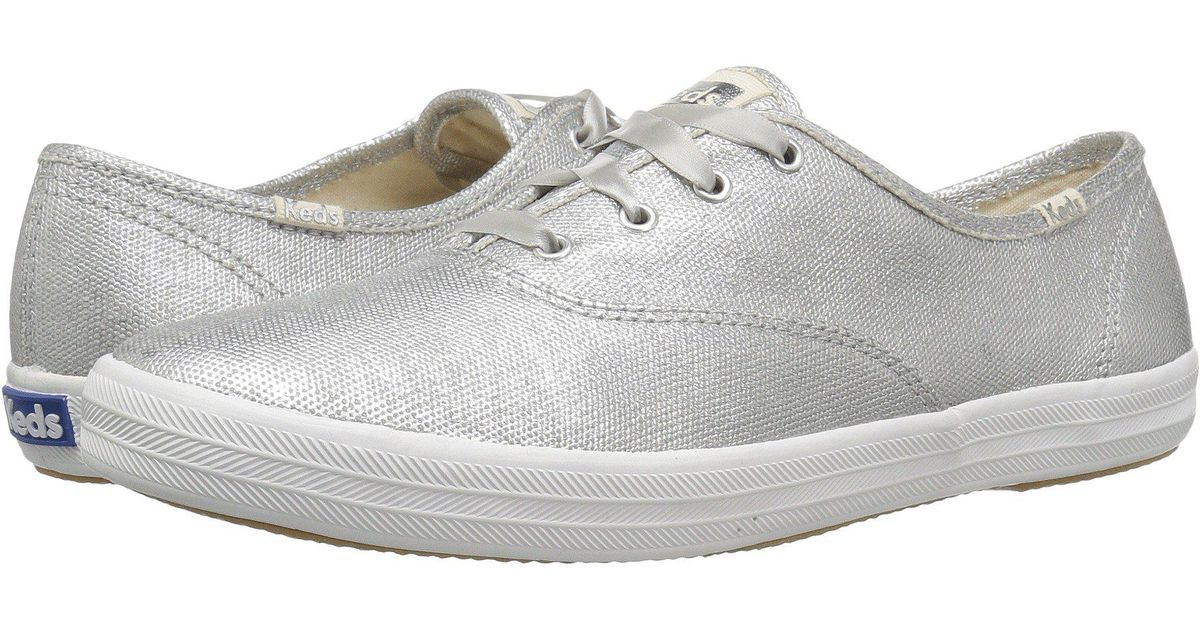 keds champion matte brushed metallic