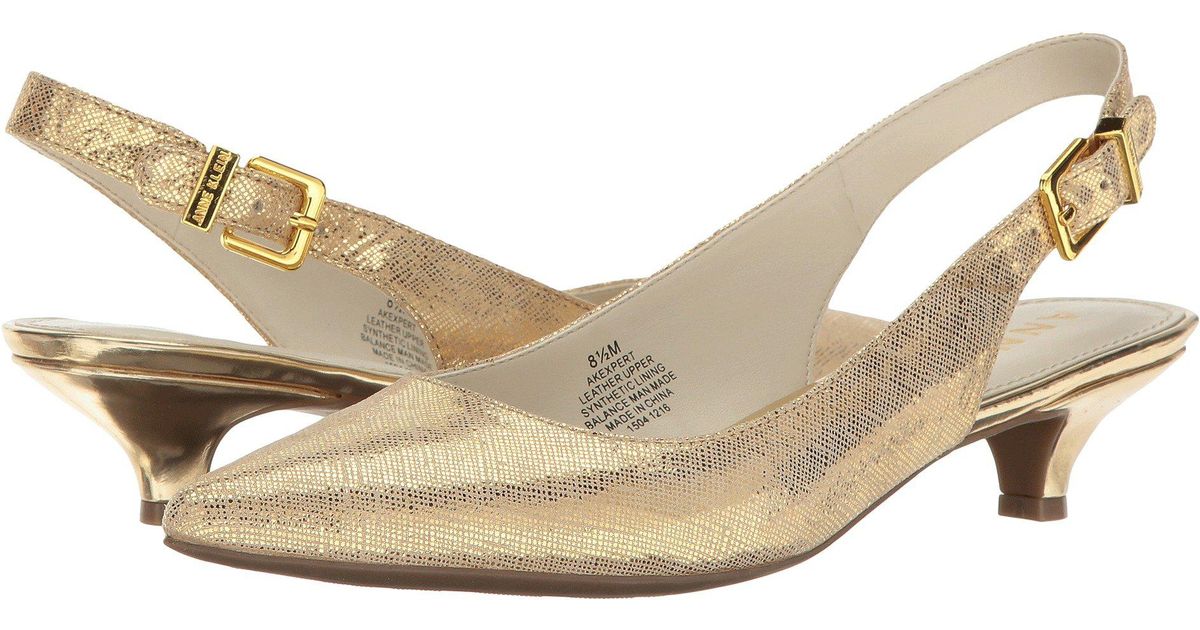 Lib Peep Toe Summer Luxry Low Heel Flip Flops Ankle Straps Sandals - Gold  in Shoes & Flats - $74.17