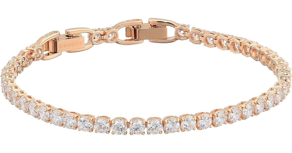 Swarovski Tennis Bracelet in White Lyst