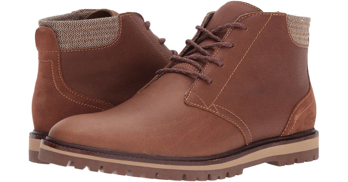 lacoste montbard chukka boots