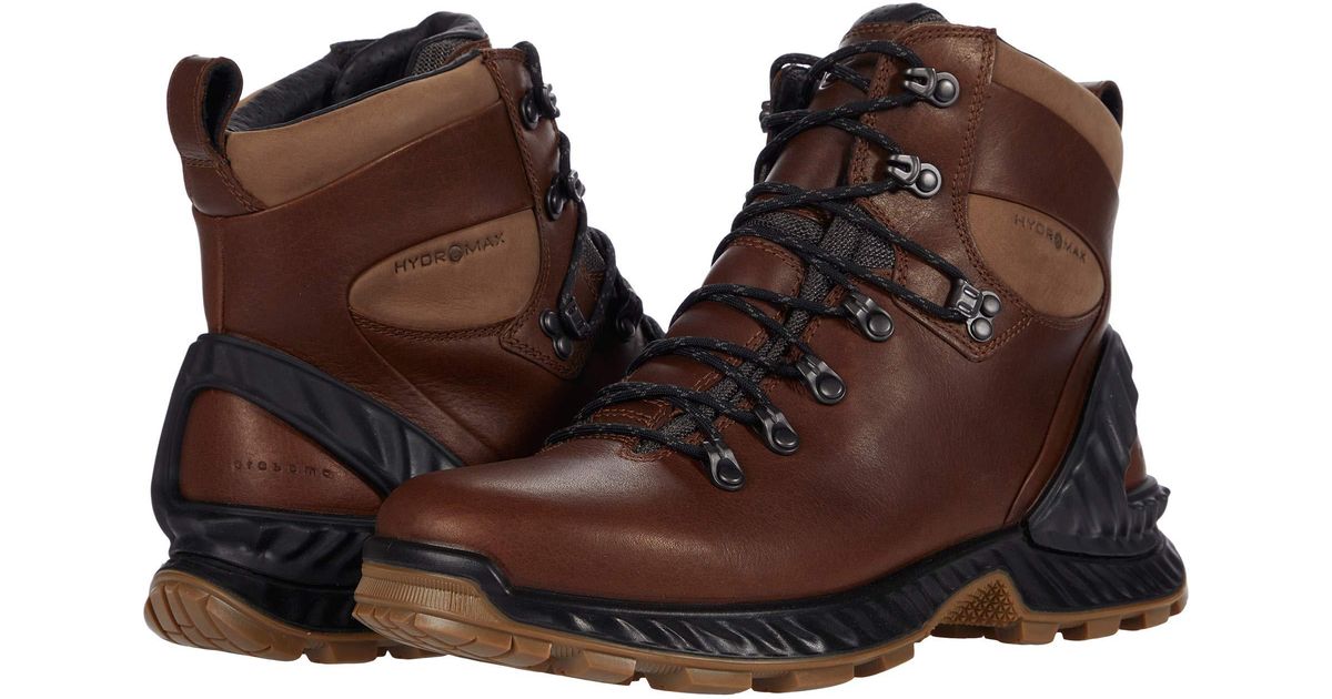 Ecco Leather Exohike Retro Hiker in Brown for Men - Lyst