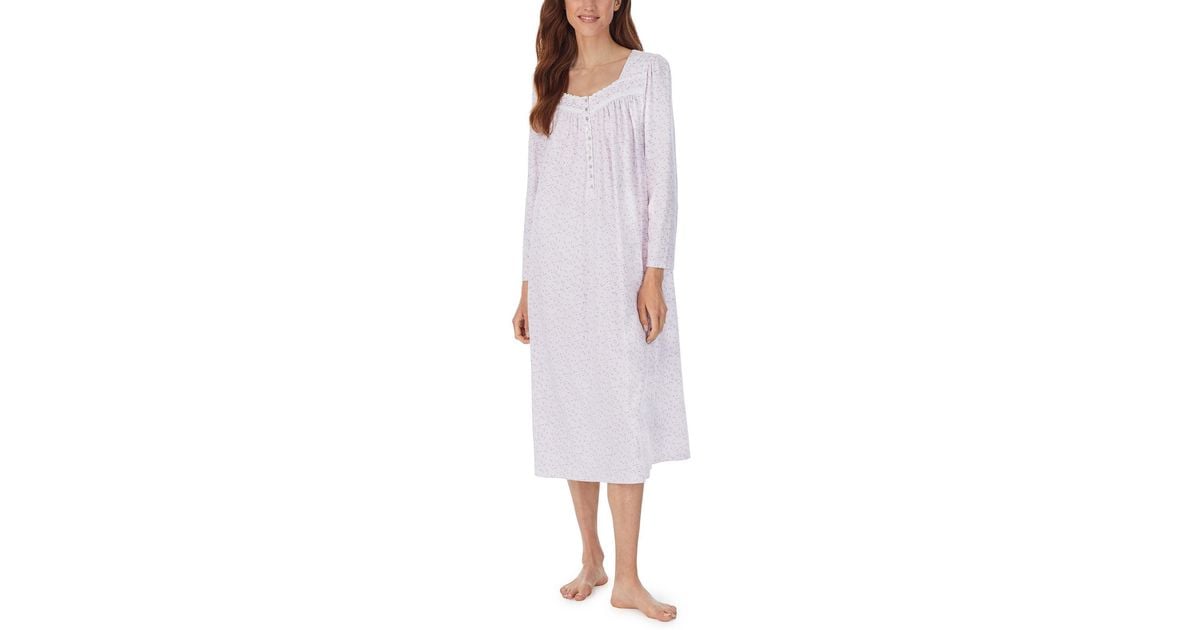 Eileen west top long sleeve nightgowns