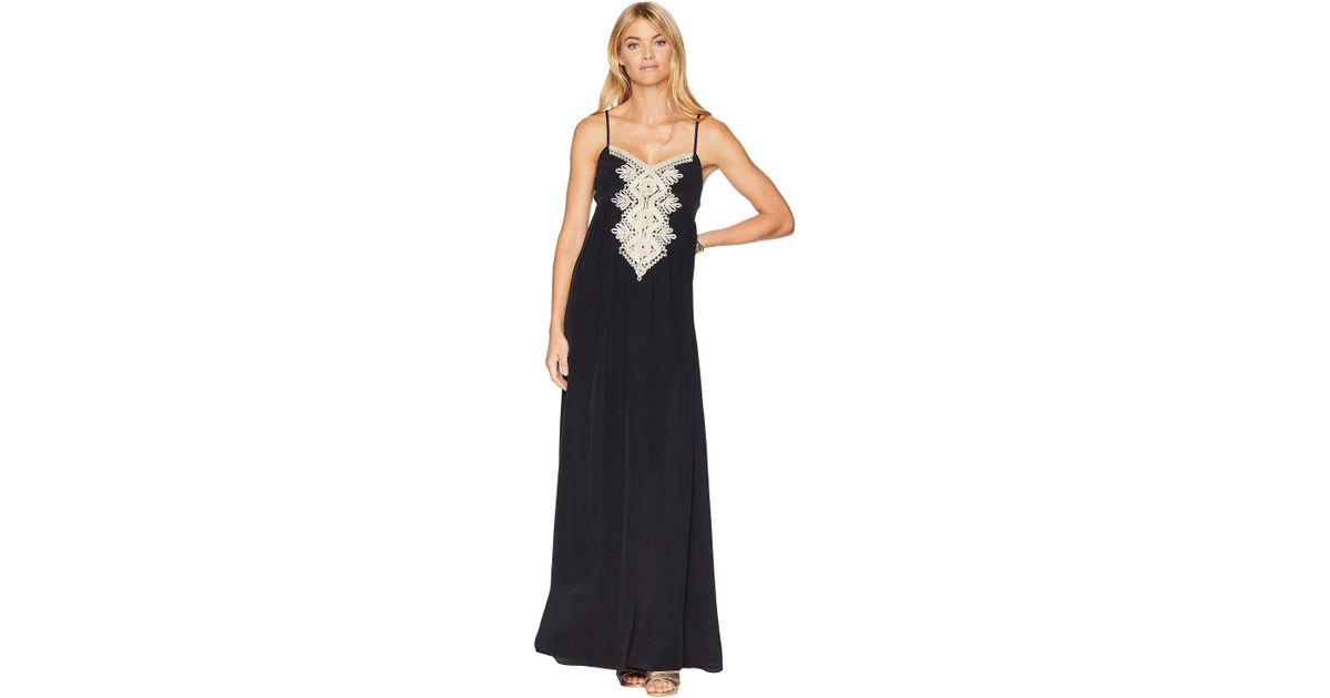 kelsea silk maxi dress