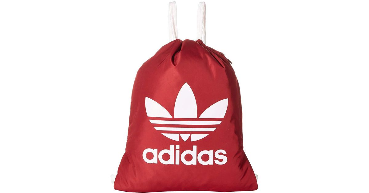 adidas trefoil sackpack