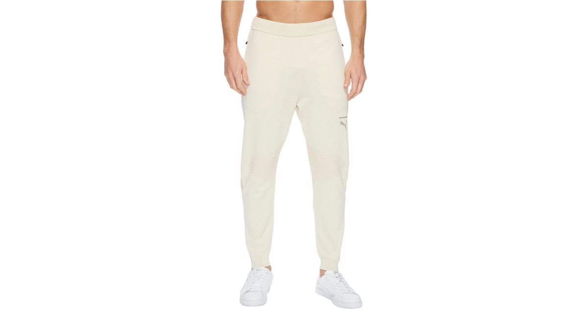 PUMA Synthetic Evoknit Move Pants in Gray for Men - Lyst