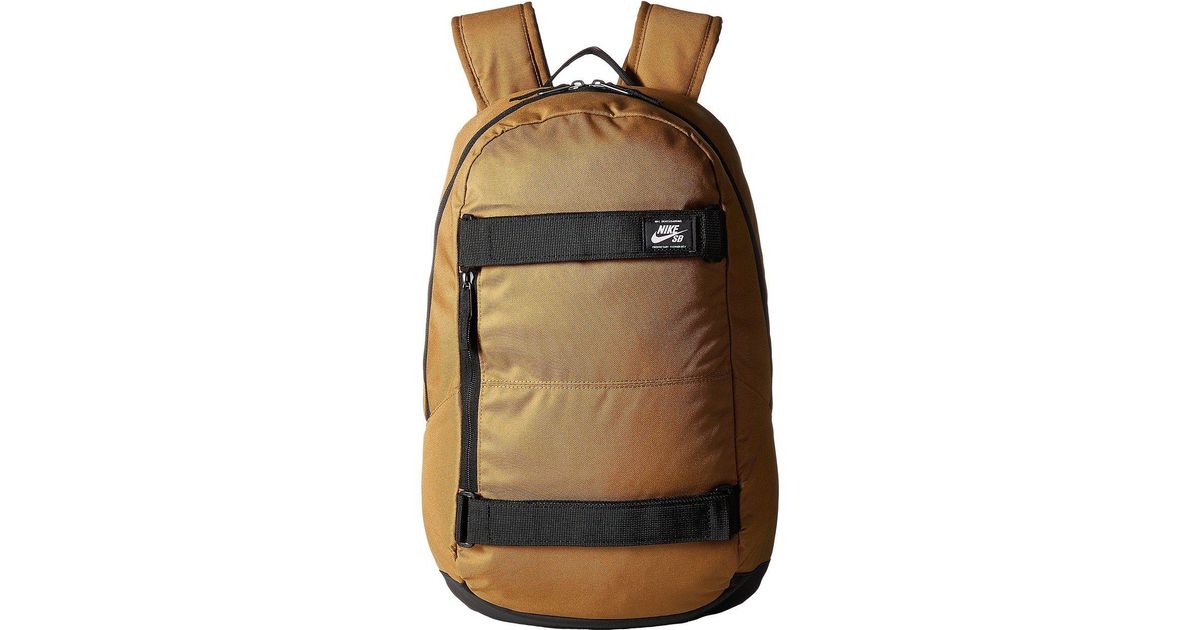 nike beige backpack