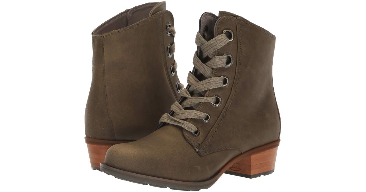 chaco cataluna lace boots