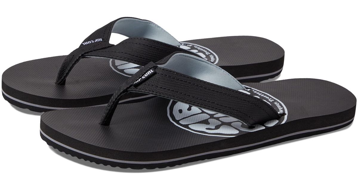 Rip Curl Ripper Open Toe Sandal in Black for Men Lyst