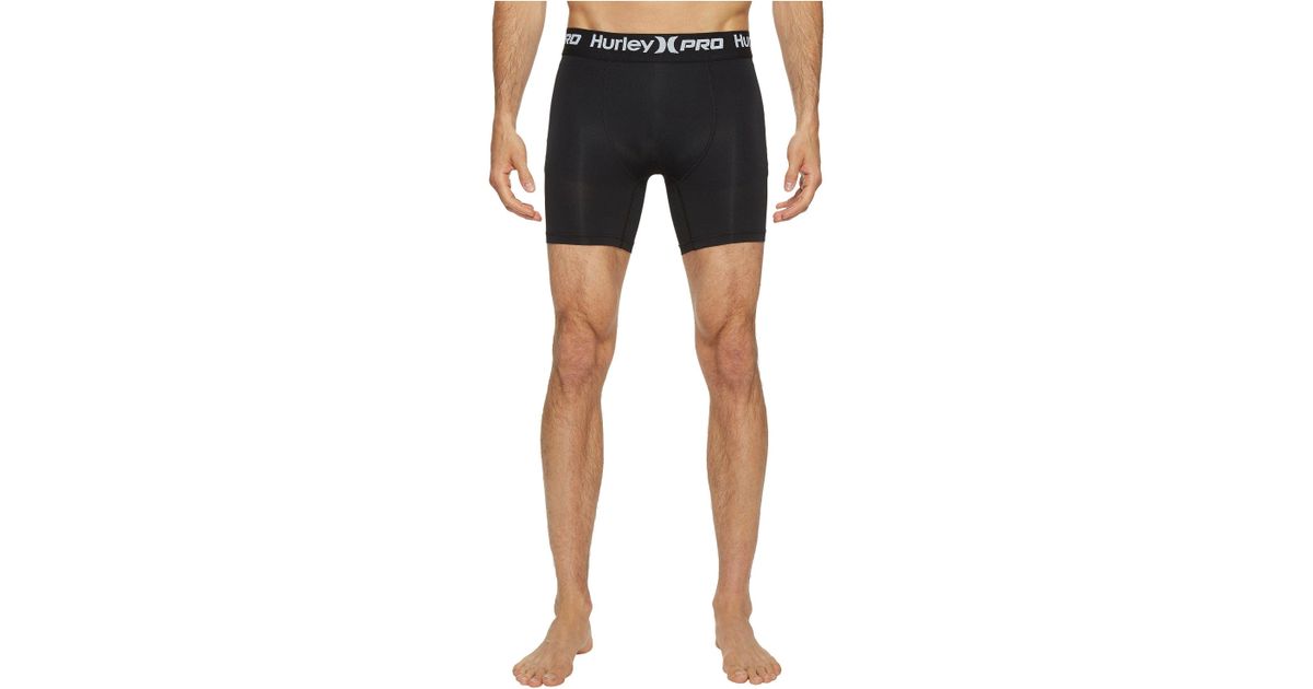 Hurley Dri-fit Surf Undershorts in Black for Men