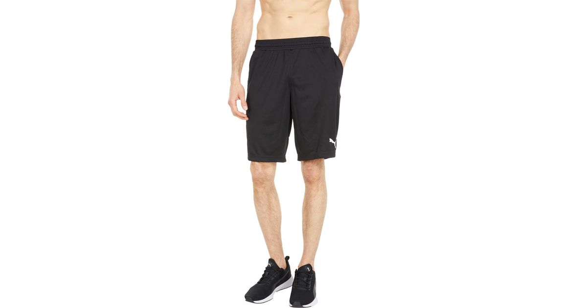 puma interlock shorts mens