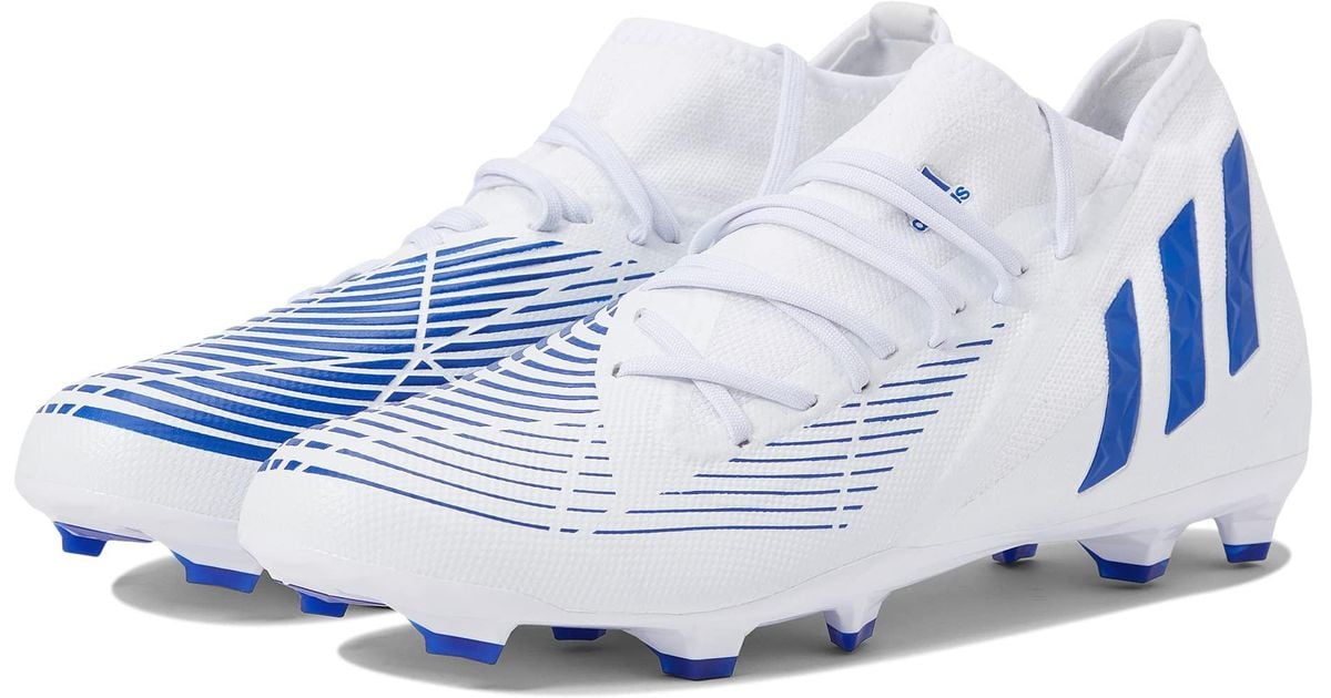 adidas Synthetic Predator Edge.3 Firm Ground in White | Lyst