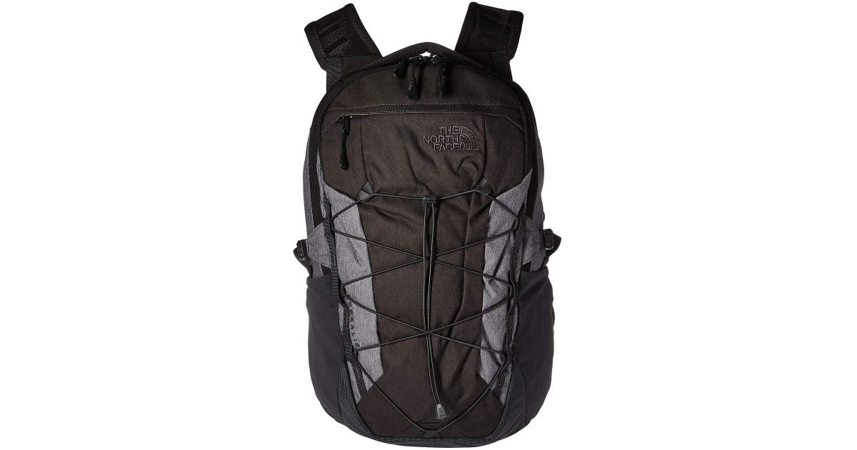 The North Face Synthetic Borealis Tnf Dark Grey Heather Tnf Medium Grey Heather Backpack Bags In Gray For Men Lyst