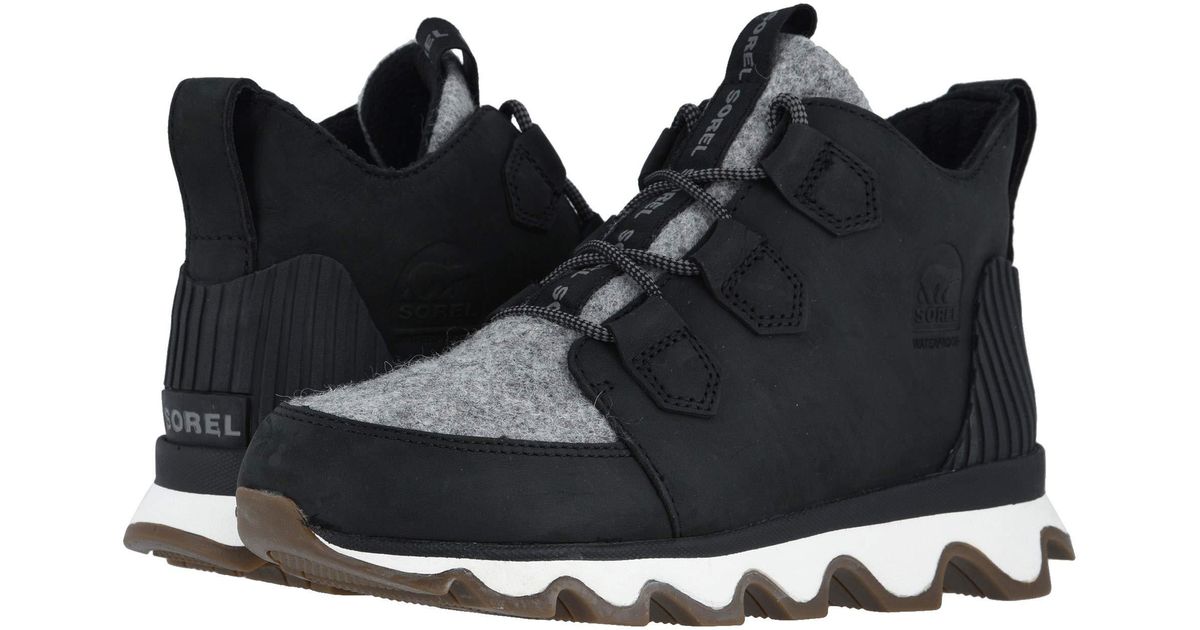sorel kinetic sneaker caribou
