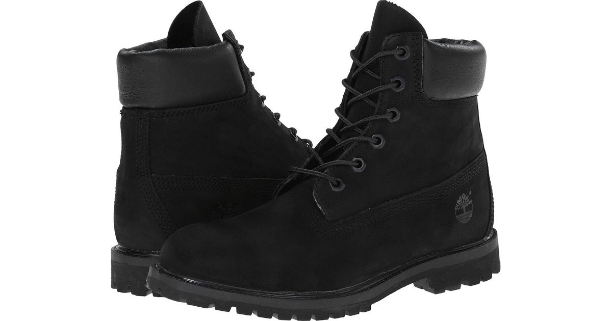 timberland 6 inch black